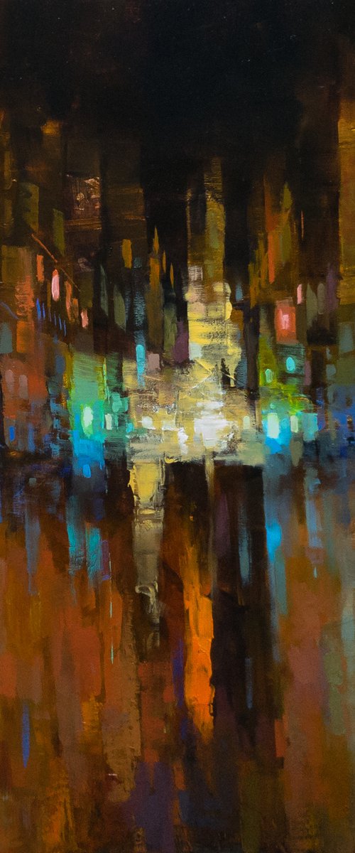 The City Lights by Aleksandr Jerochin