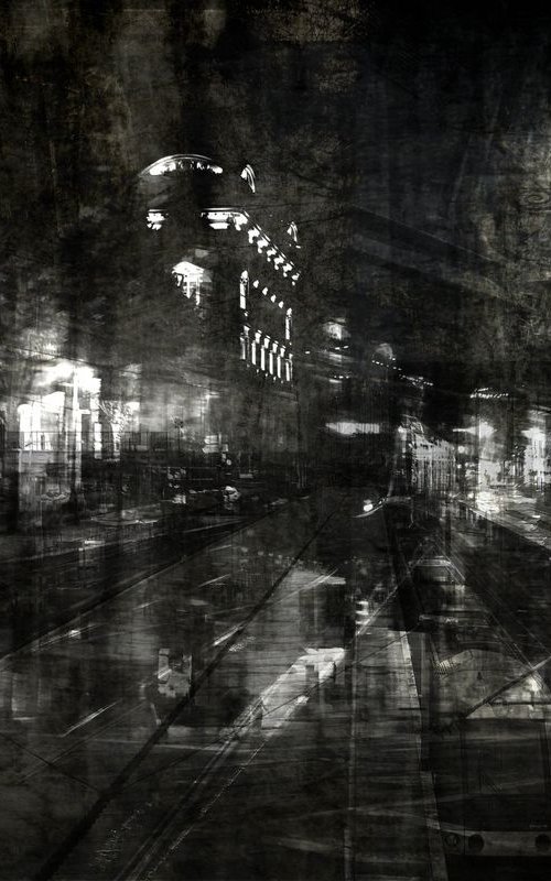 Traffic Nocturne by PHILIPPE BERTHIER