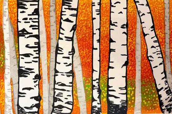 Autumnal Birches