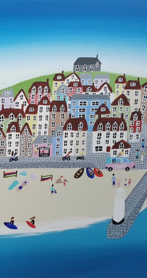 Beautiful Summer in St Ives by Elisa Trueman