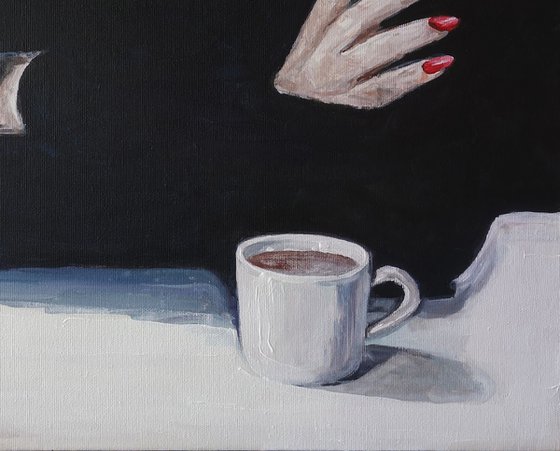 Girl and Coffee