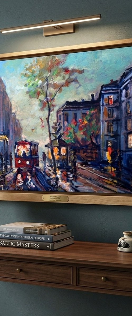 Riga Tram, BALTIC series by Rakhmet Redzhepov