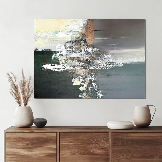 Emerald Mist. Bronze gold