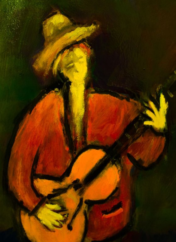 Standing Guitarist