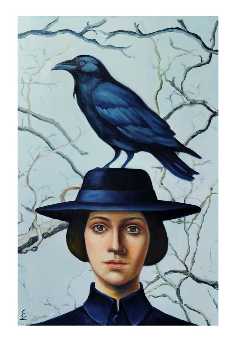 Surrealistic Oil Painting , Compromise Of An Equilibrium By Veronica Ciccarese, 12 X 16, Artwork For Sale On Artfinder