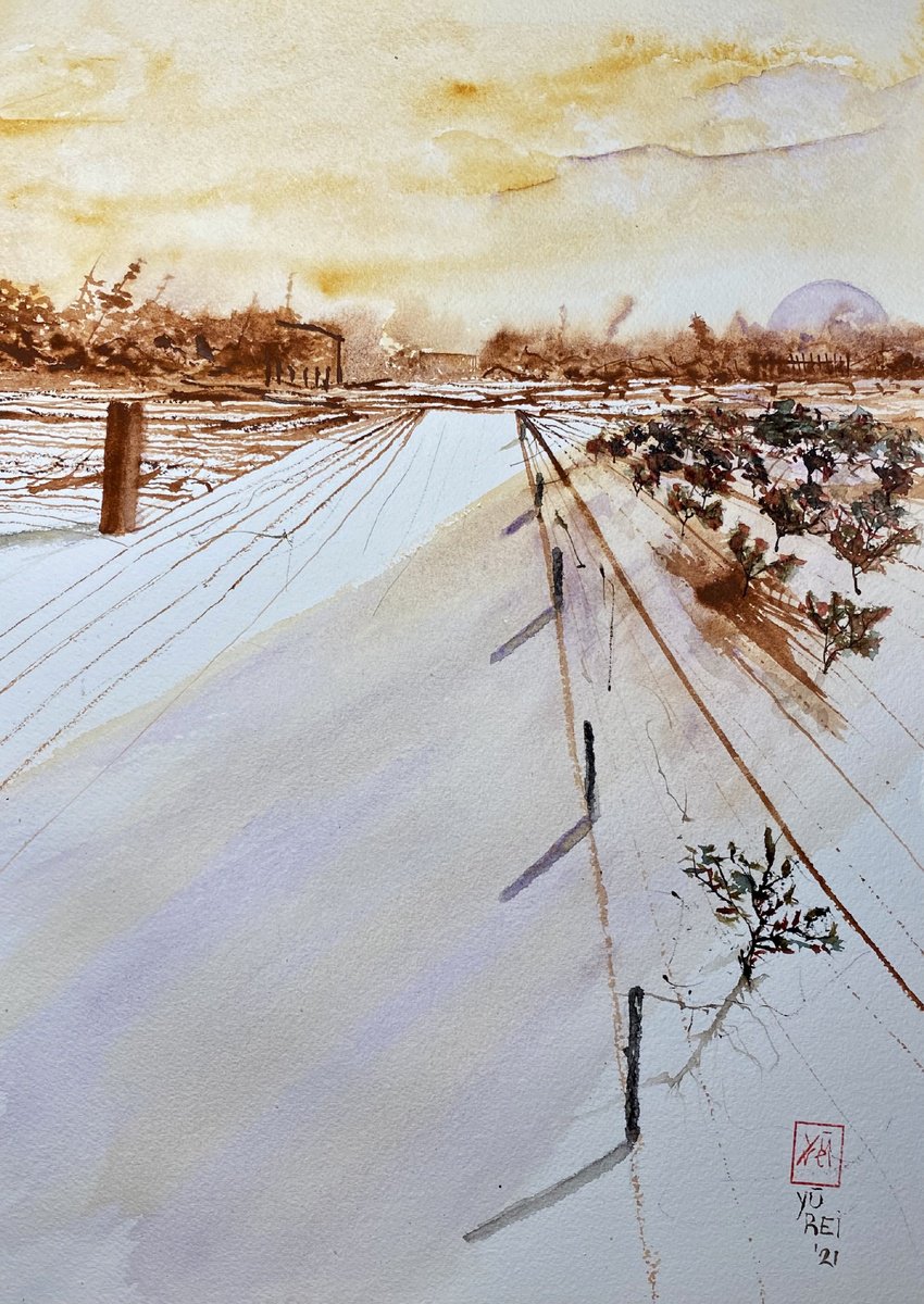 Impressionistic Watercolour , Qualcosa Accadri? By YS?rei, 12 X 17, Artwork For Sale On Artfinder