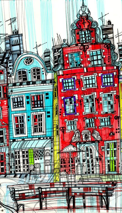 Stockholm. Old City by Maria Susarenko