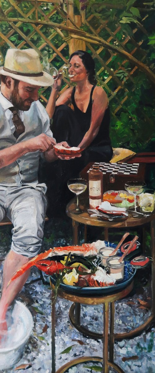 Chess and Lobsters III (updated) by Roeland Kneepkens
