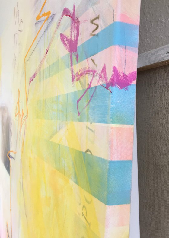 Never stop dreaming No.2  150x190cm