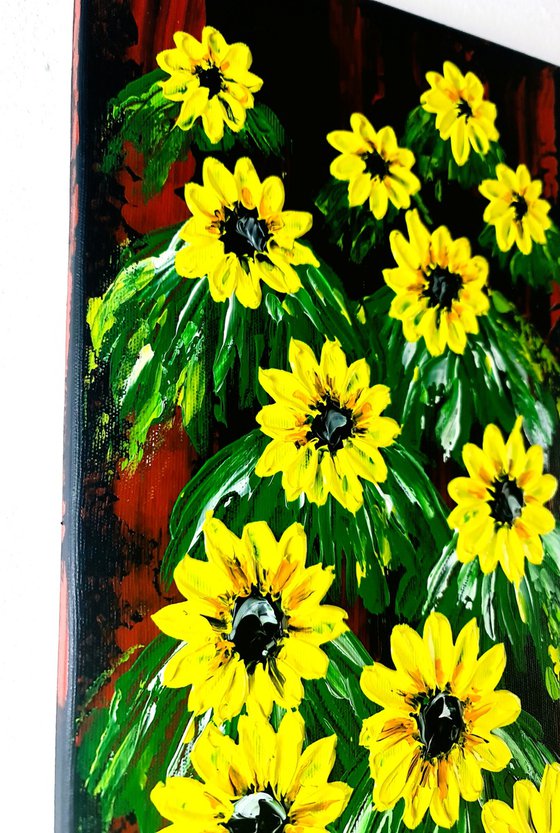 Sunflower 1 25x60cm