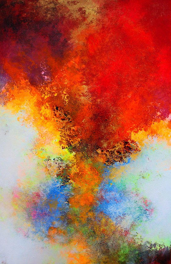 150x100cm. / extra large painting / Ecstasy