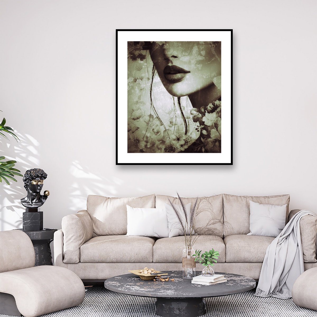 Surrealistic Portrait Photograph By Carmelita Iezzi, 20 X 24, Venus, Original Artwork