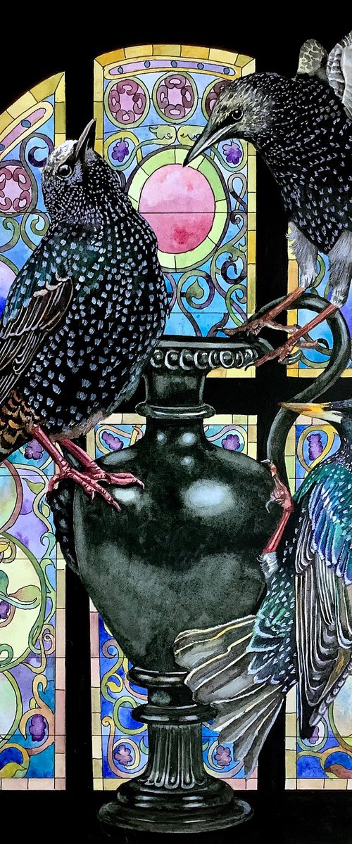Starlings by Lisa Lennon