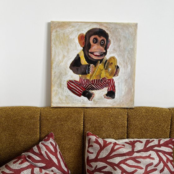 Whimsical Circus 40x40cm