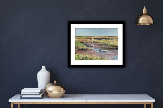 Boats at Brancaster Staithe