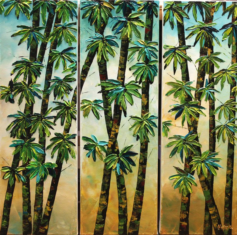 Bamboo Painting Acrylic Painting By Nataliya Stupak Artfinder   F6a0b727e9994d8abecfedfb88375948 Opt 