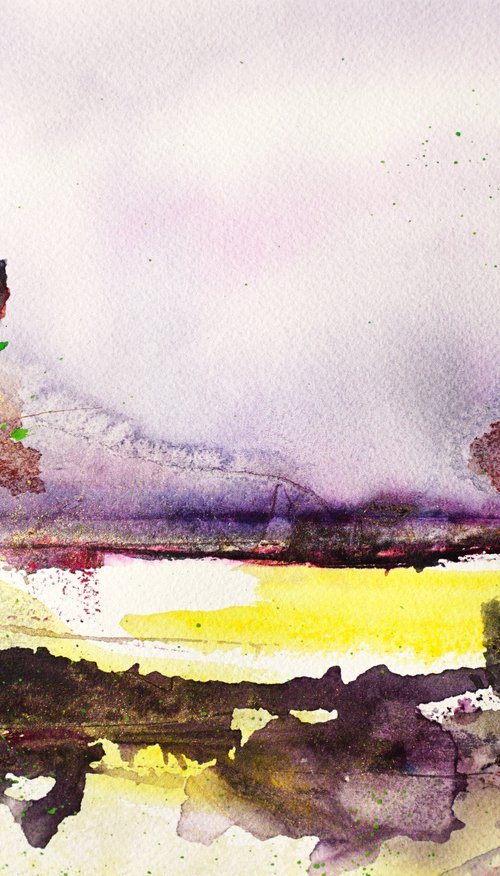 Landscape 21-13 30x22cm / 12x9 in by jelena b