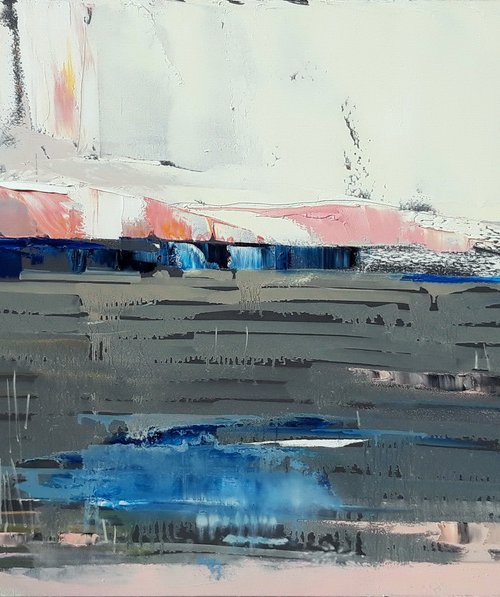 Winters lake. by Lesya Ros