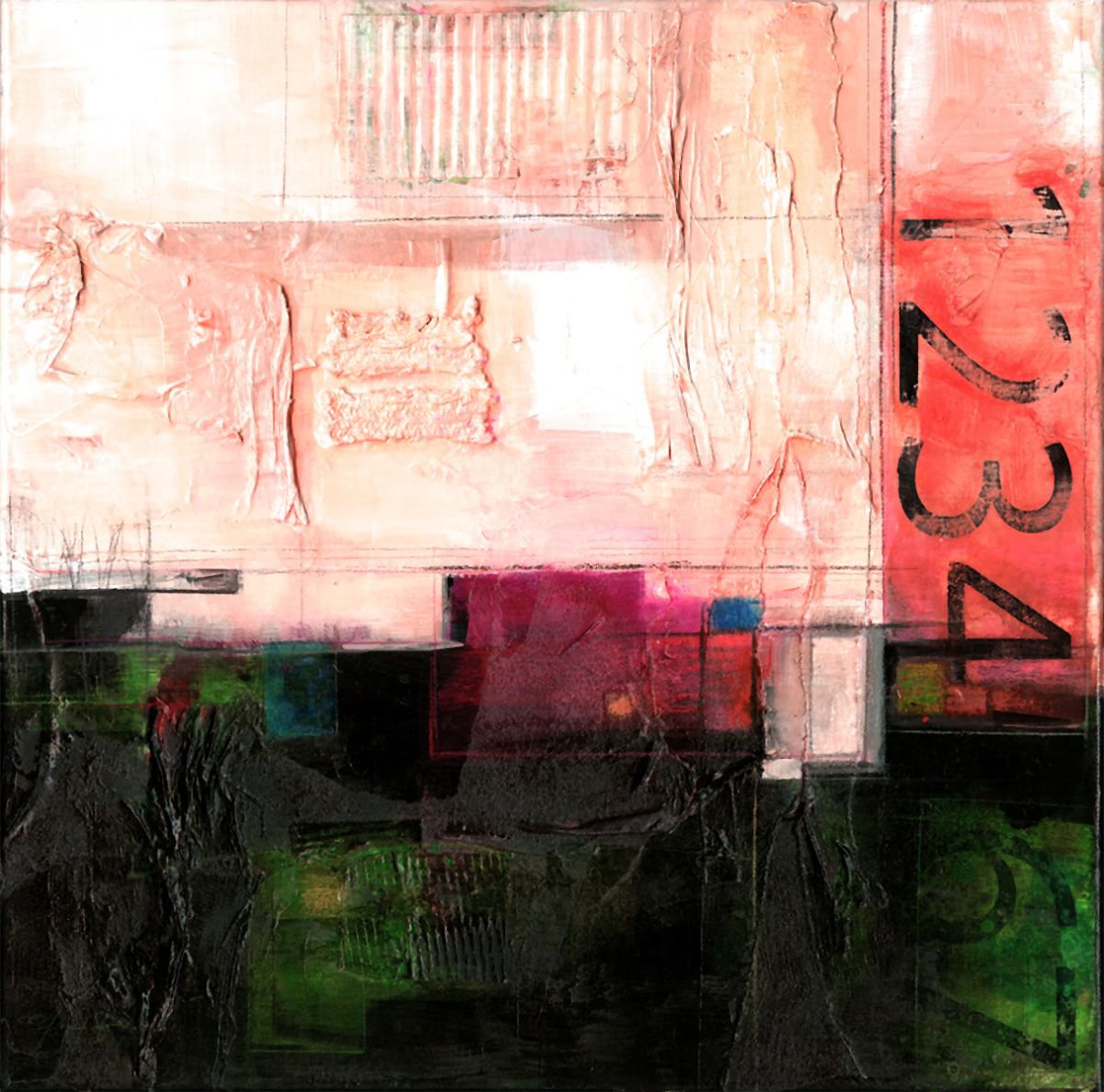 Urban Passages - Abstract painting by Kathy Morton Stanion by Kathy Morton Stanion