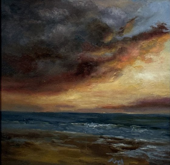 Dawn Over The Sea