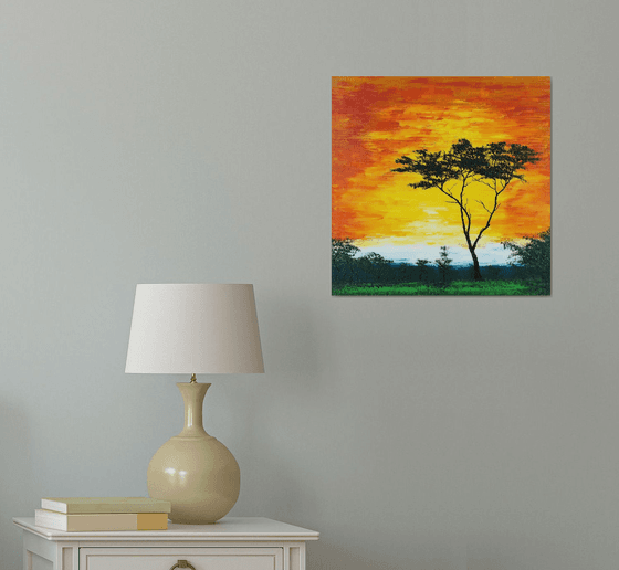 Sunny tree