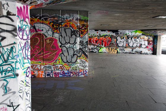 South Bank Graffiti 03, London