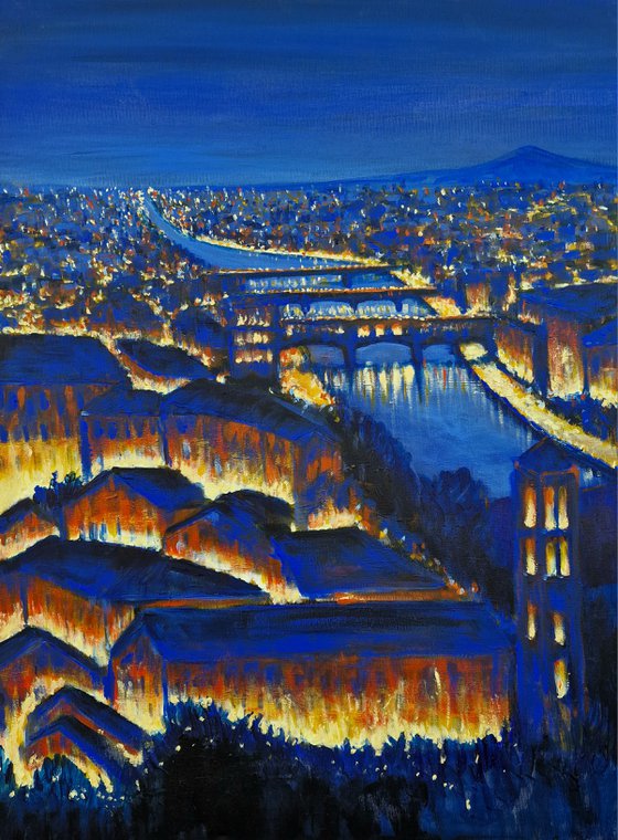 Night over Florence