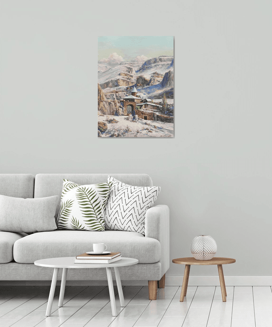 Monastery in the Snow