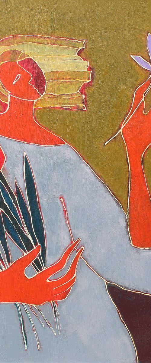 An unsuitable flower. by Tatjana Auschew