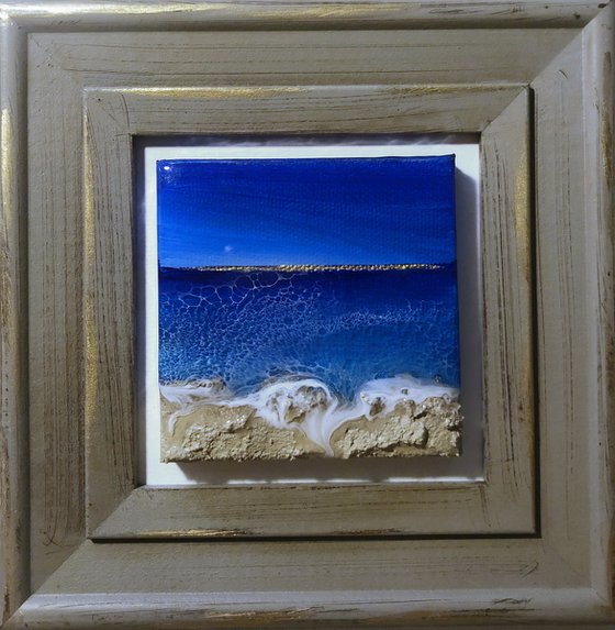 Ocean Waves miniature painting