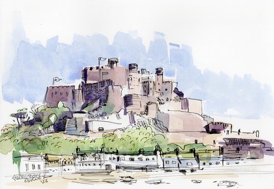 Gorey Castle Sketch