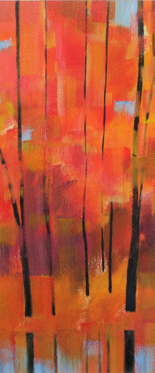 Autumnal Trees 2 by Jan Rippingham