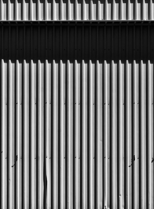 corrugated sheet metal 08 by Daniel Fontaine