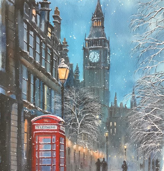 London city winter