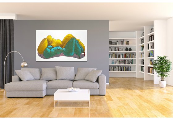 Lovers deeply in love