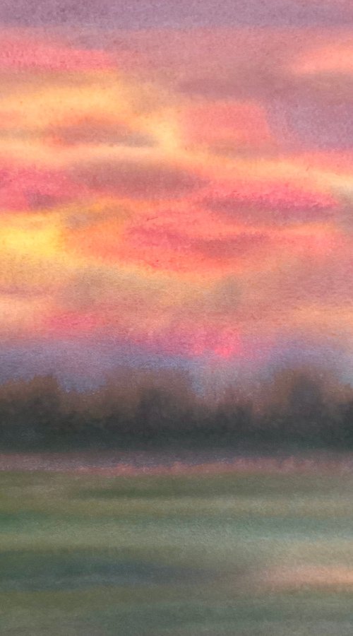 Winter Sunrise by Samantha Adams