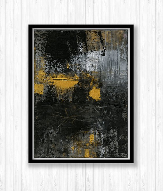 Whispers In The Dark 2  - Abstract Painting  by Kathy Morton Stanion