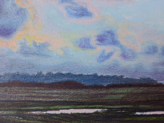 Sky Over Rye Harbour Nature Reserve