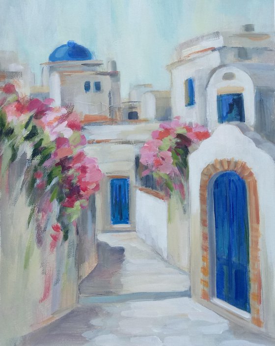 Santorini Street I