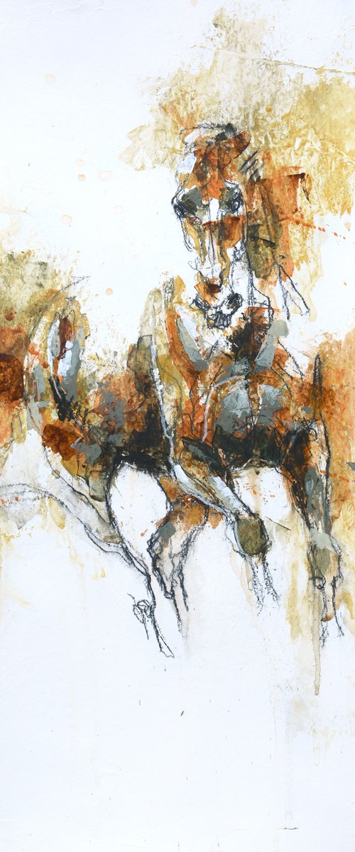 Equine Nude 120t (In Gallery) by Benedicte Gele
