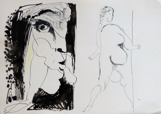 Surrealist drawing 59