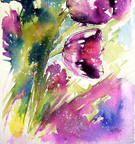 Purple flower