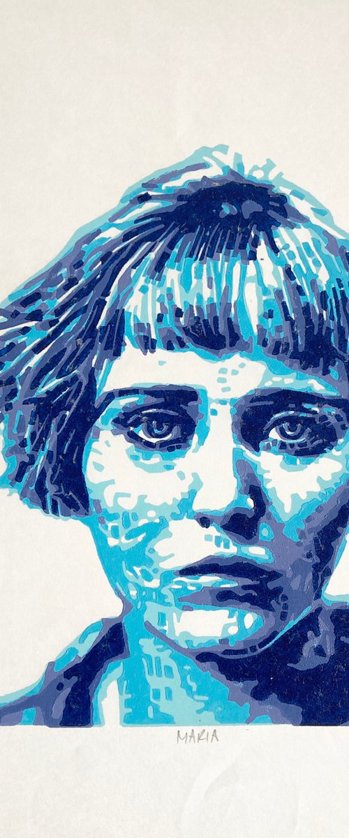Maria Lino Blue by Ian Bryant