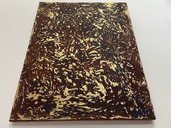 Gold Leaf 100x80x4