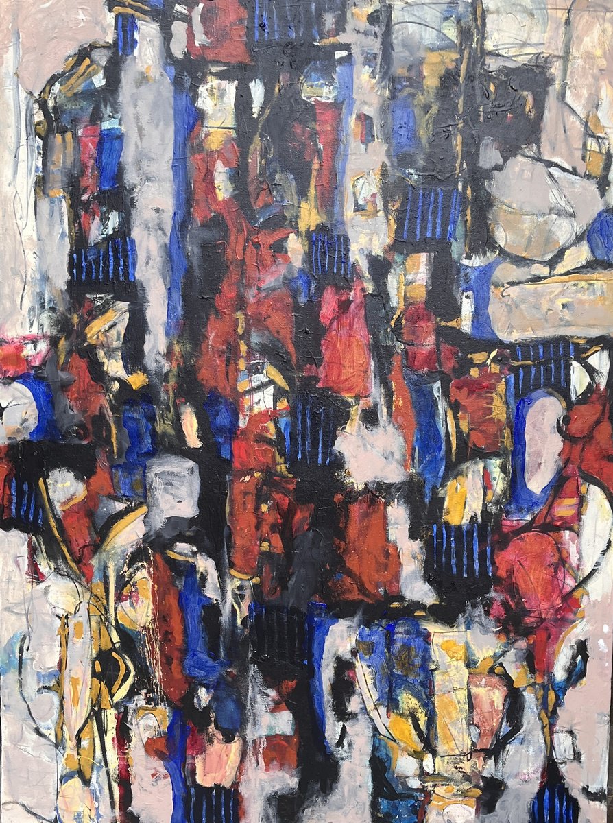 Beyond The Blue 18 By Jeffrey Davies, 36 X 48, Artwork For Sale On Artfinder