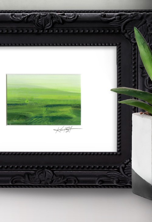 Journey 01 - Landscape painting by Kathy Morton Stanion by Kathy Morton Stanion