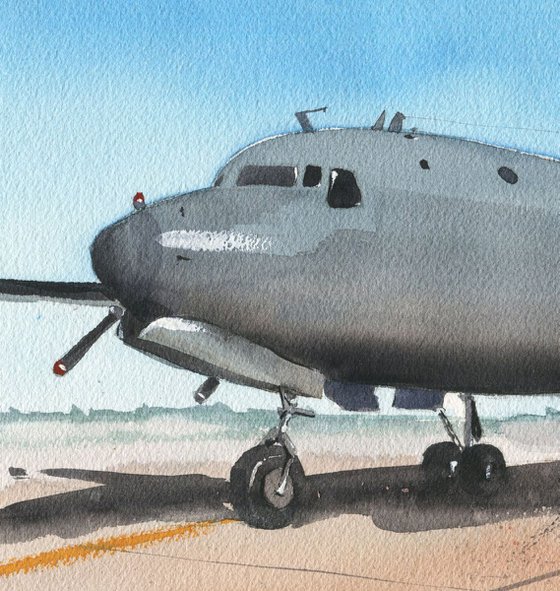 Airplane Douglas DC-4