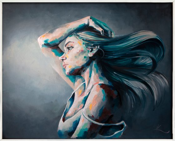 Grey woman