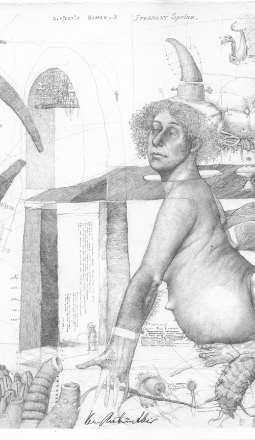 SOLD! PREGNANT SPHINX by Konstantin Antioukhin