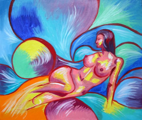 Birth of Venus by Aleksandra Cherepanova